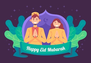 eid Mubarak vectors