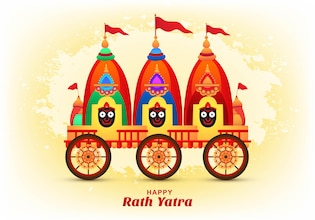 rath Yatra vectors