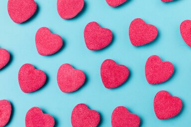 Heart video background