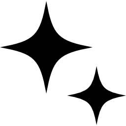 Christmas stars icon